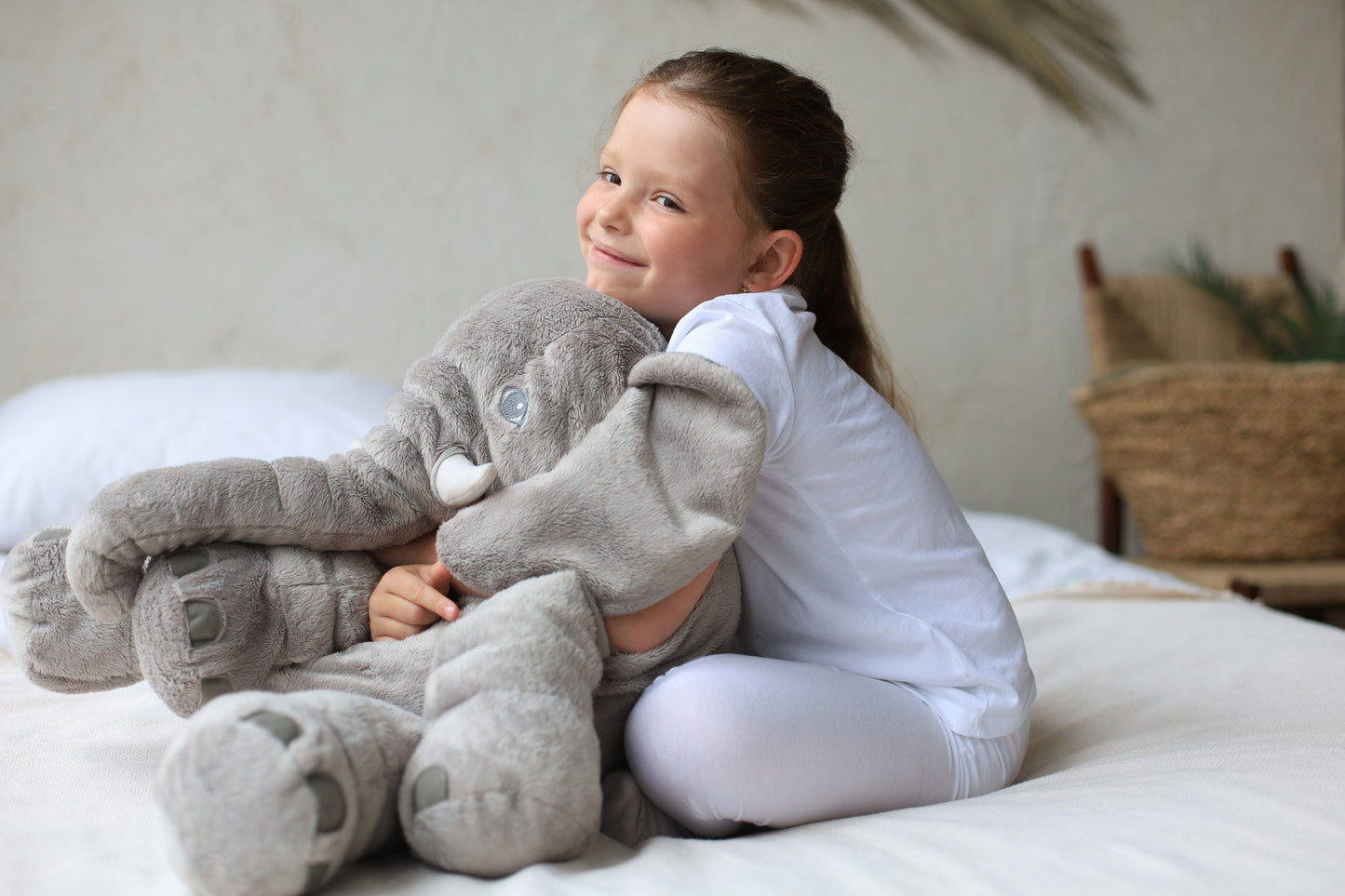 Jumbo™ Cuddly Elephant Pillow